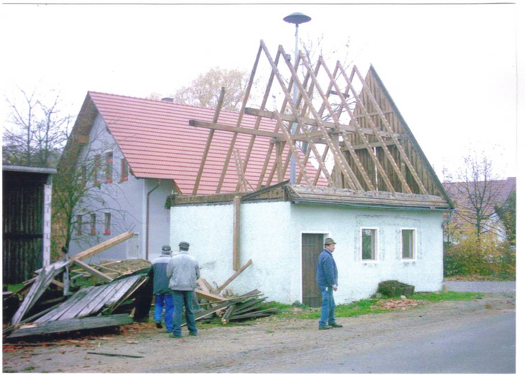 Abriss altes Feuerwehrhaus