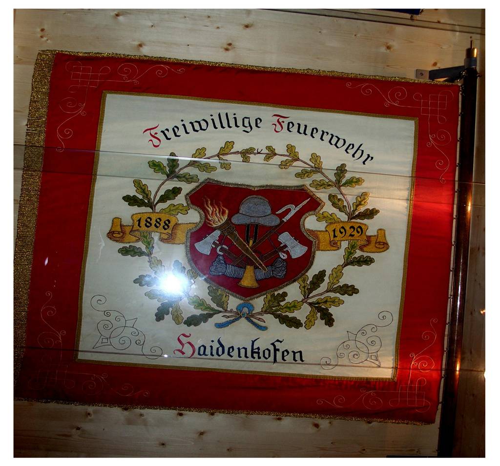 Die renovierte Fahne