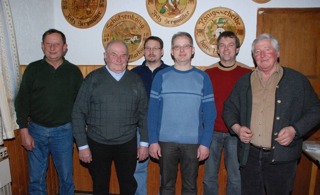 Vorstandschaft Sch&uuml;tzenverein