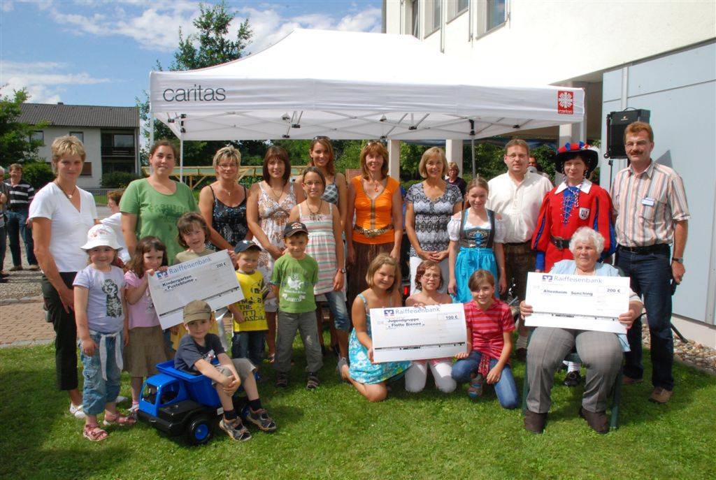 Spenden&uuml;bergabe