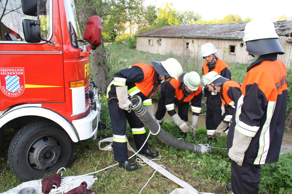 Feuerwehr&uuml;bung April 2014