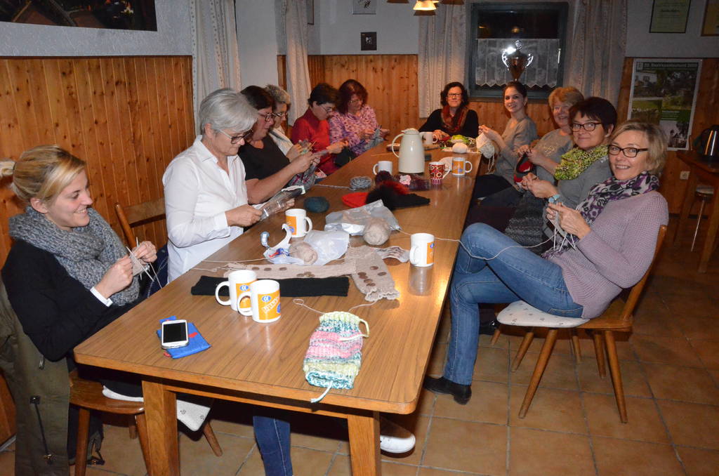Strickkurs Nov. 2015