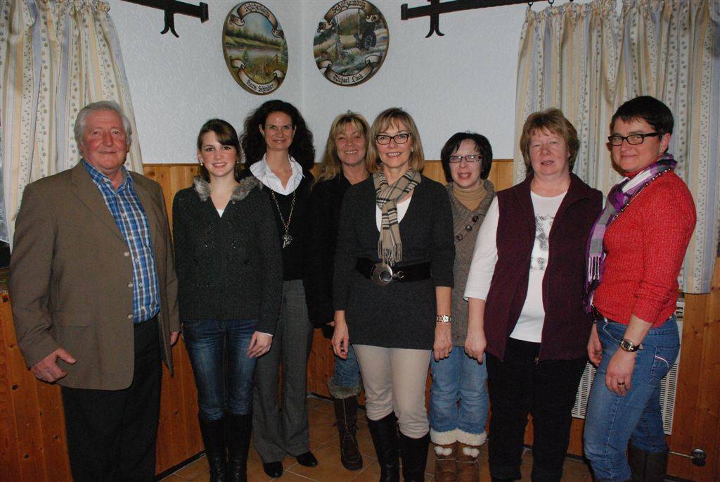 Vorstandschaft Frauentreff 2012