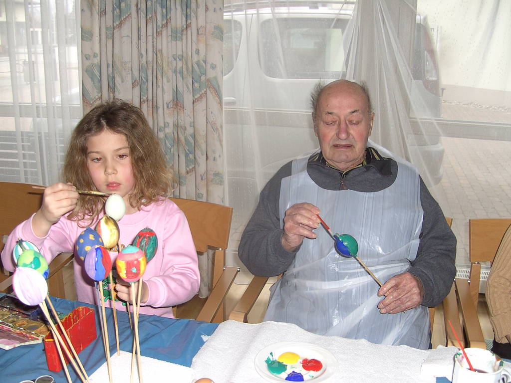 Sie malen um die Wette