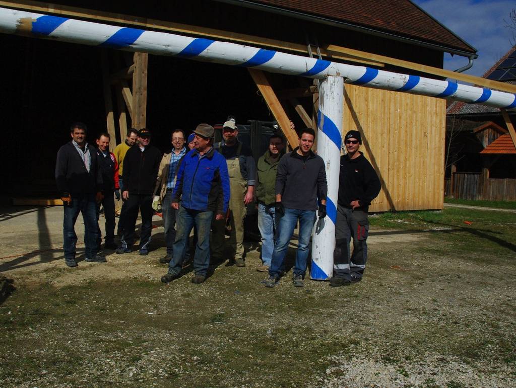 Arbeitseinsatz Gründungsfest