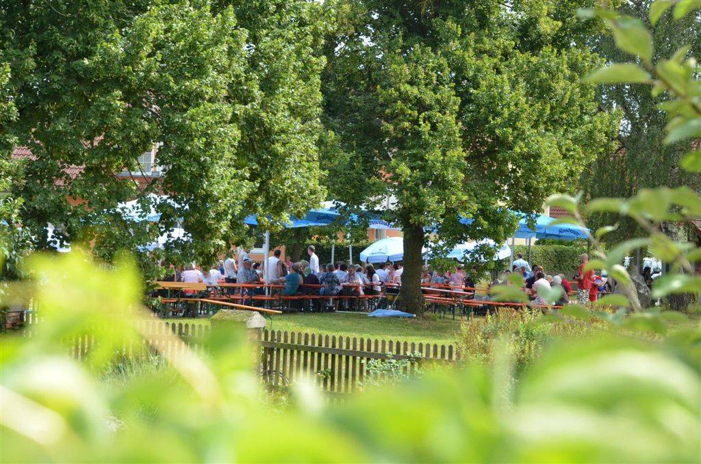 idyllischer Dorfplatz