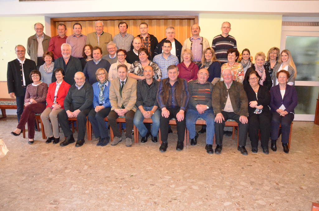 Alle feierten das 30. j&auml;hrige Jubil&auml;um M&auml;rz 2015