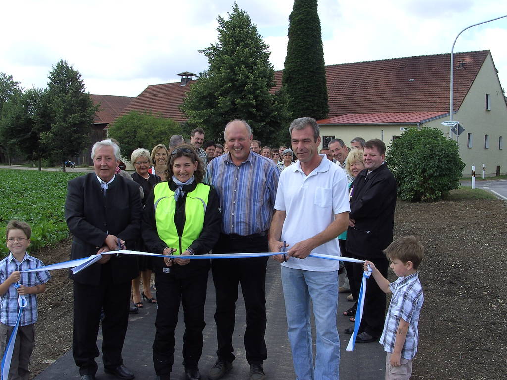 Das Band wird zerschnitten