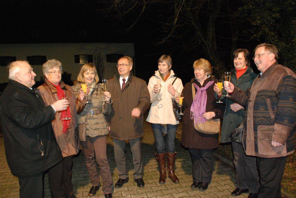 Begr&uuml;&szlig;ung in Haidenkofen