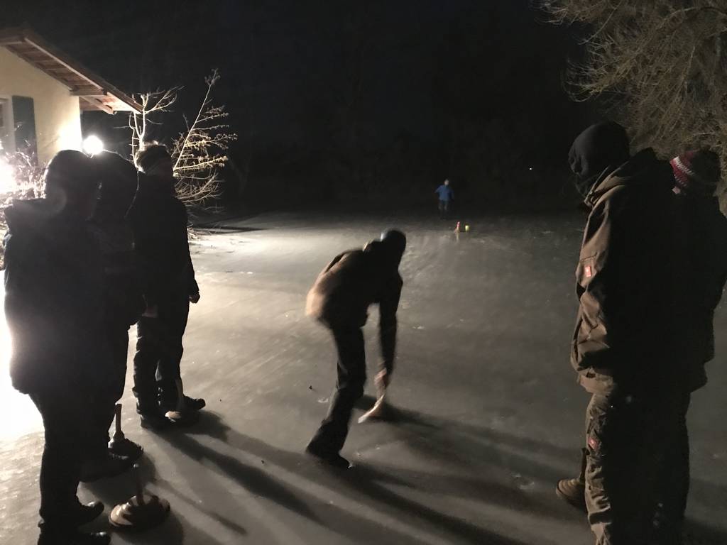 Eisstockschießen 2018